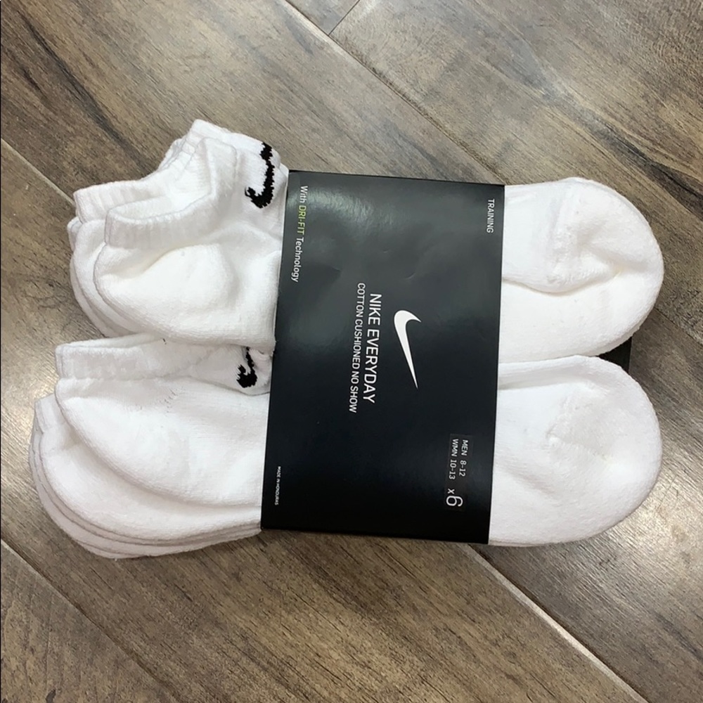 NIKE EVERYDAY COTTON CUSHIONED NO SHOW men’s socks - Picture 2 of 16